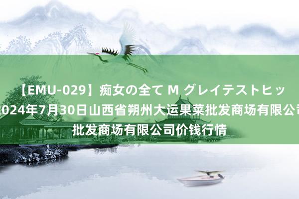 【EMU-029】痴女の全て M グレイテストヒッツ 4時間 2024年7月30日山西省朔州大运果菜批发商场有限公司价钱行情