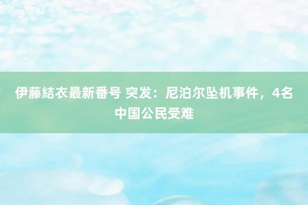 伊藤結衣最新番号 突发：尼泊尔坠机事件，4名中国公民受难